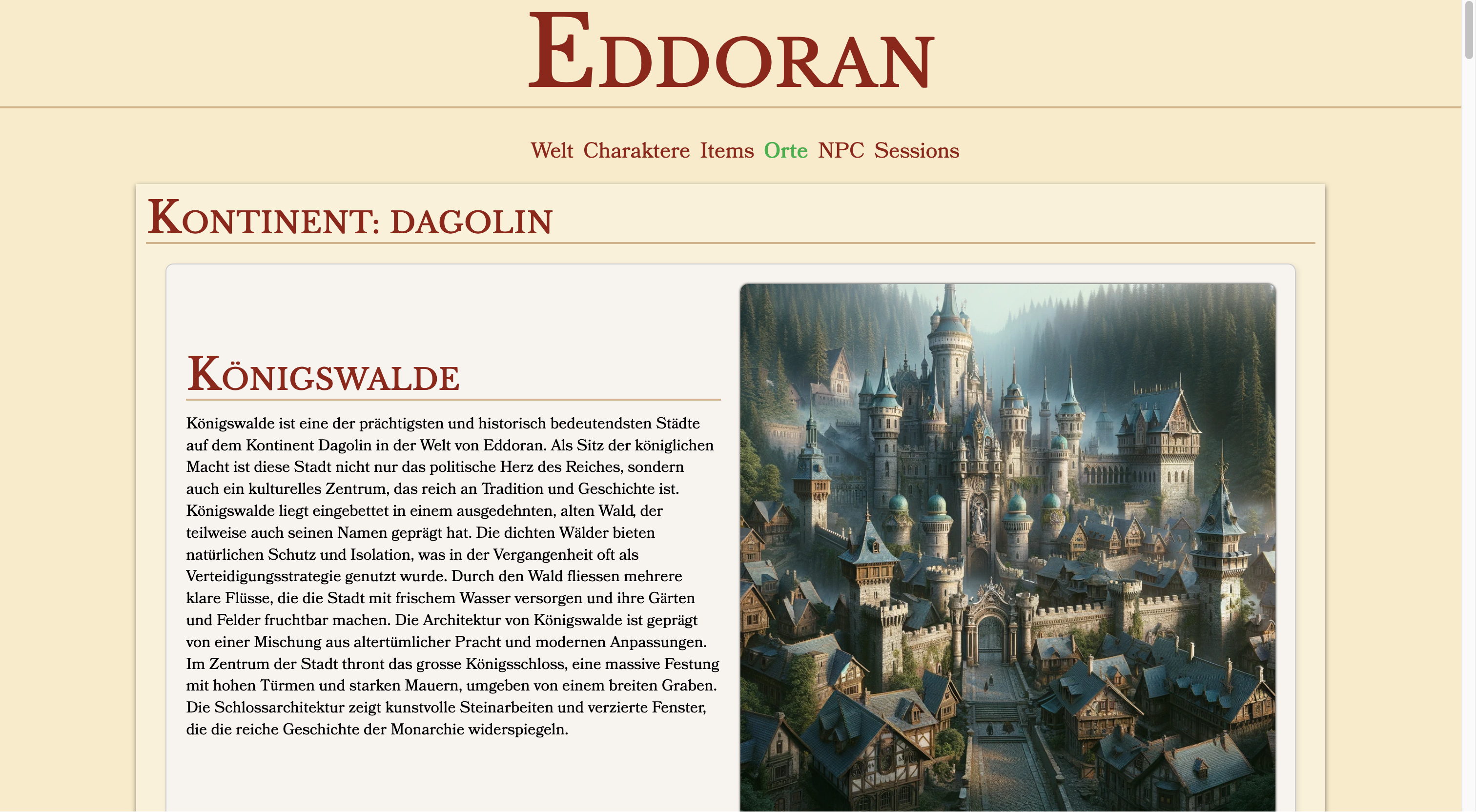 Eddoran D&D Campaign