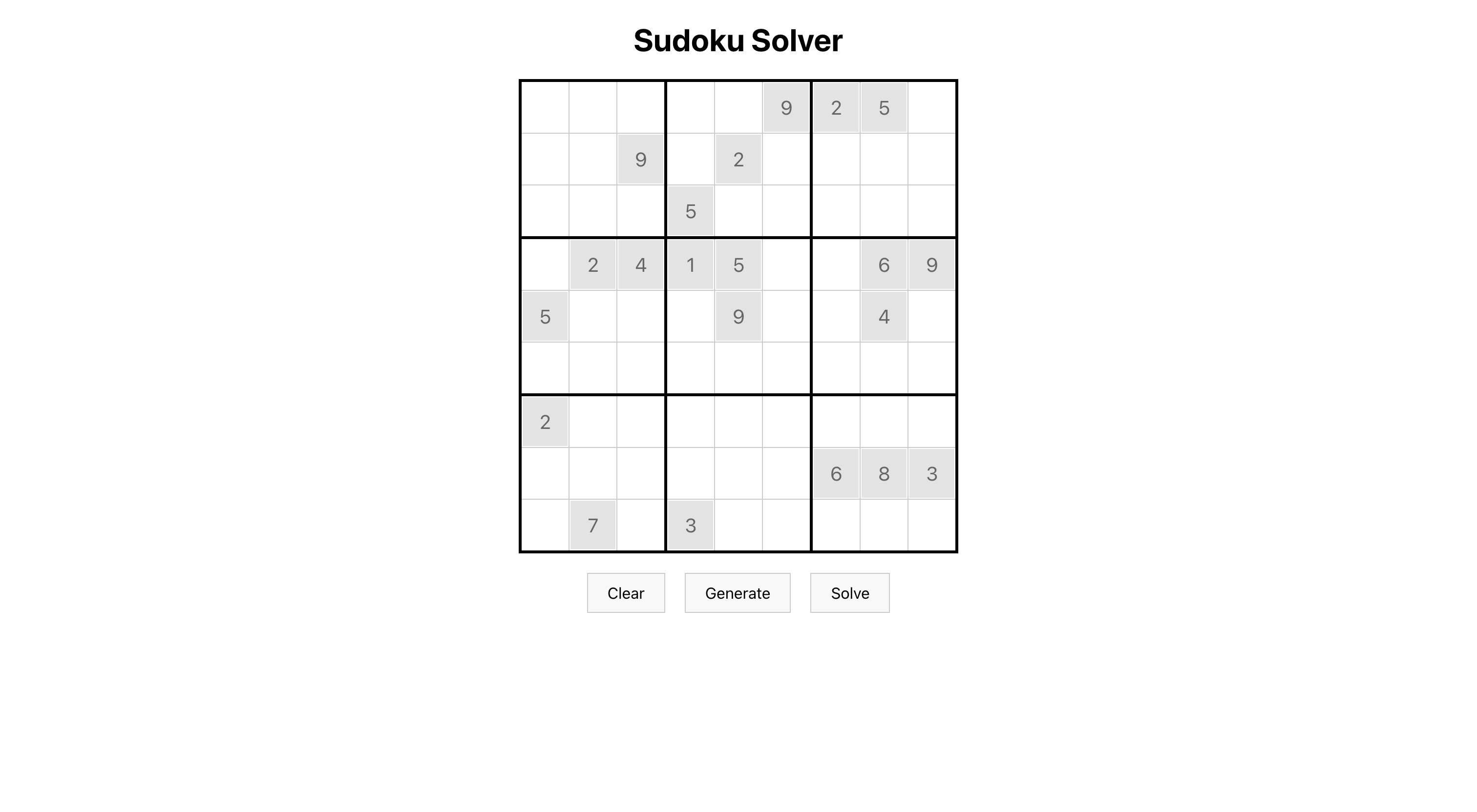 Sudoku Solver